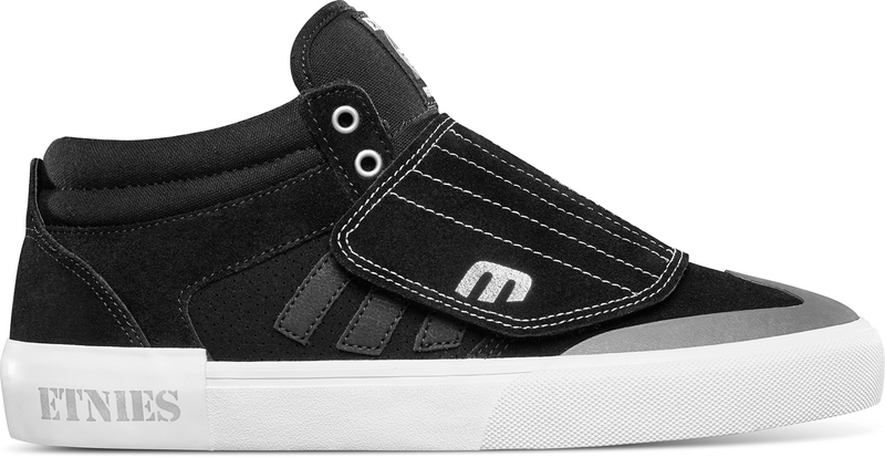 Etnies Windrow Vulc Mid Black White Silver