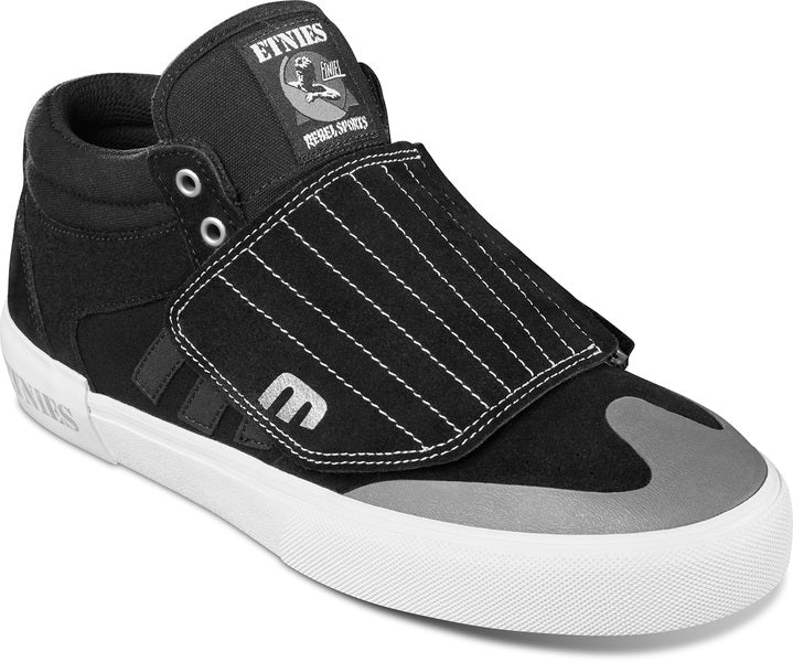 Etnies Windrow Vulc Mid Black White Silver