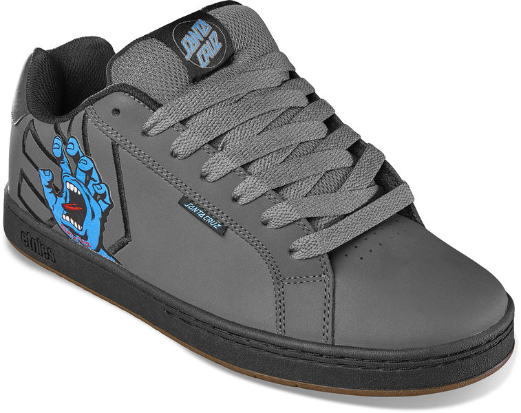 Etnies Fader X Santa Cruz Scream Dark Grey Black