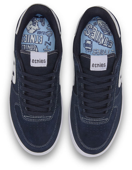 Chaussure de skate Etnies Emerson X Fos Navy White
