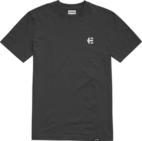 Etnies Team Embroidery Ss Tee Black