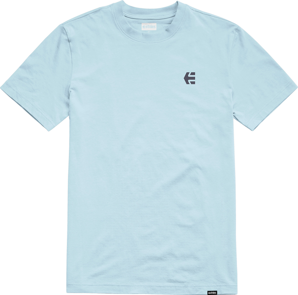 Etnies Team Embroidery Ss Tee Light Blue
