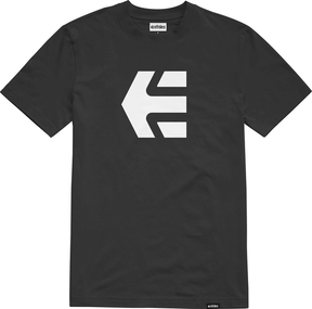 Etnies Icon Ss Tee Black White