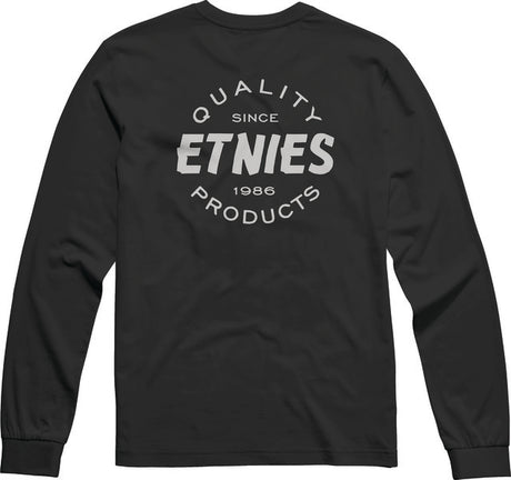 Etnies Quality Control Ls Tee Black White