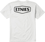 Etnies Dystopia Font Ss Tee White