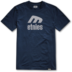 Etnies Icon E Ss Tee Navy Grey