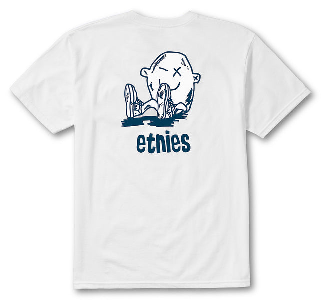 Tee-shirt Etnies X Fos SS White Navy