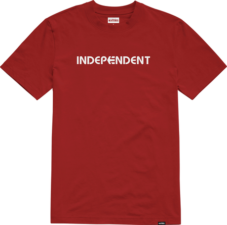 Etnies Independent Ss Tee Red