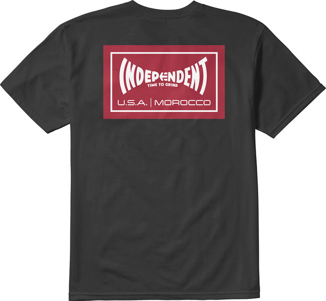 Etnies Independent Wash Ss Tee Black