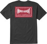 Etnies Independent Wash Ss Tee Black