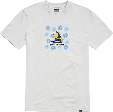 Etnies Beeings Floral Ss Tee White