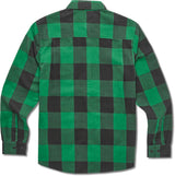 Etnies Dig Ls Flannel Woven Black Green