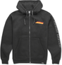 Etnies Santa Cruz Flame Tech Zip Hoodie Black