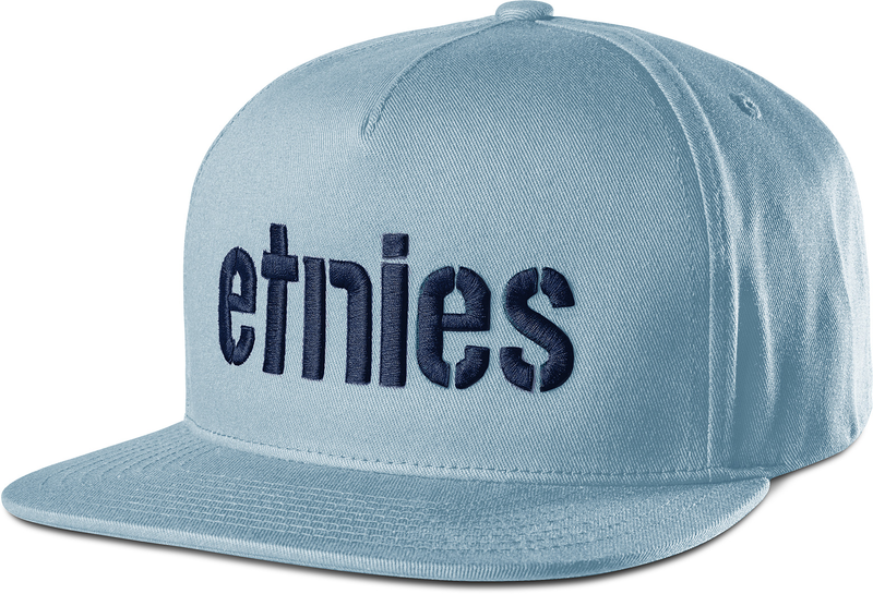 Etnies Corp Snapback Light Blue