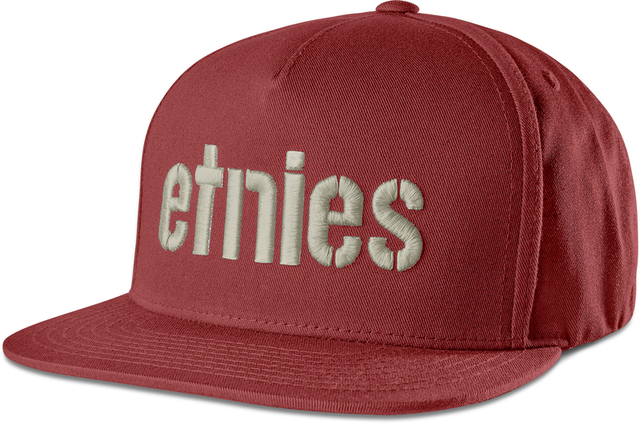 Etnies Corp Snapback Rust