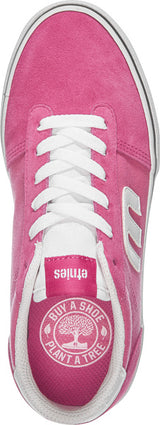 Etnies Wos Calli-Vulc Pink White