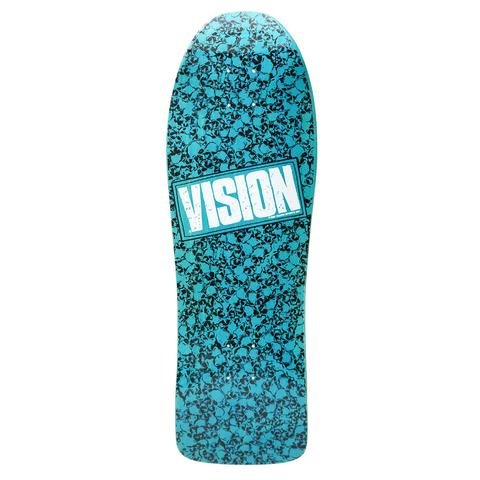 Vision Punk Skull Modern Concave 10" Old School Skateboard Deck 3