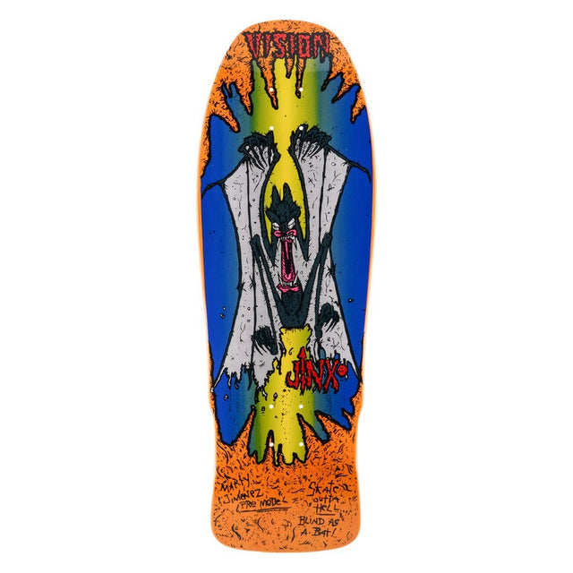 Vision Og Jinx Modern Concave Orange - Old School Skateboard Deck