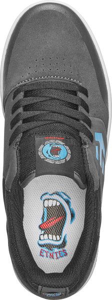 Etnies Kids Marana X Santa Cruz Scream Grey Black Blue