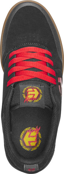 Etnies Kids Marana X Santa Cruz Black Red Gum