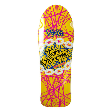 Vision Groholski Heavy Metal Stained Veneer 9.75" - Old School Skateboard Deck 2