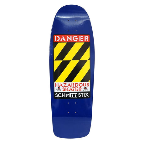 Schmitt Stix Danger 10.125" - Old School Skateboard Deck 4