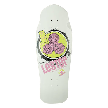 Tracker Lester Kasai Oak Leaf Re-Issue - Old School Skateboard Deck 3