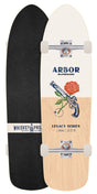 Arbor Pistola Legacy 'Rose Collection' 32.68" Cruiser Skateboard Complete