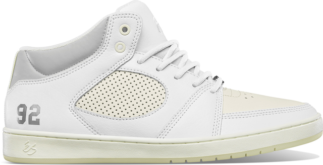 Es Accel Slim Mid White Light Grey