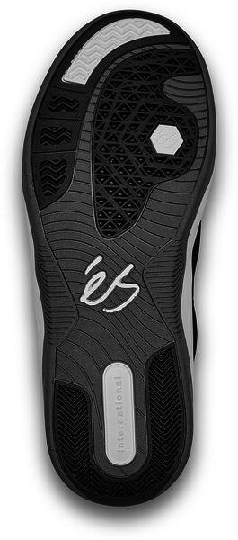 Chaussure de skate éS TJ Rogers Black White Grey