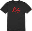 Es Scrip Mid Ss Tee Black