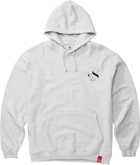 Es Cutout Hoodie White