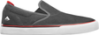 Emerica Wino G6 Slip On Dark Grey Black Red