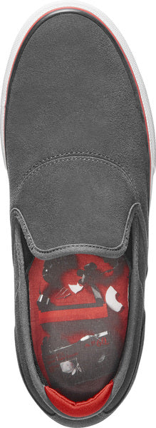 Emerica Wino G6 Slip On Dark Grey Black Red