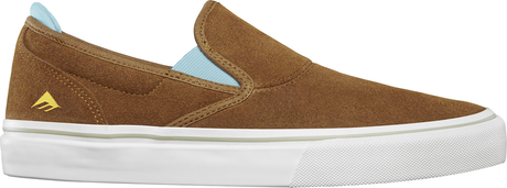 Emerica Wino G6 Slip On Brown Blue