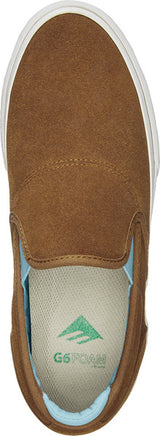 Emerica Wino G6 Slip On Brown Blue