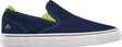 Emerica Wino G6 Slip On Navy Gold White