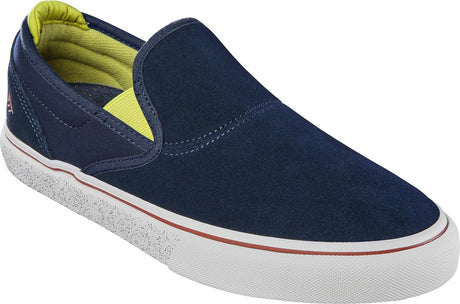 Emerica Wino G6 Slip On Navy Gold White