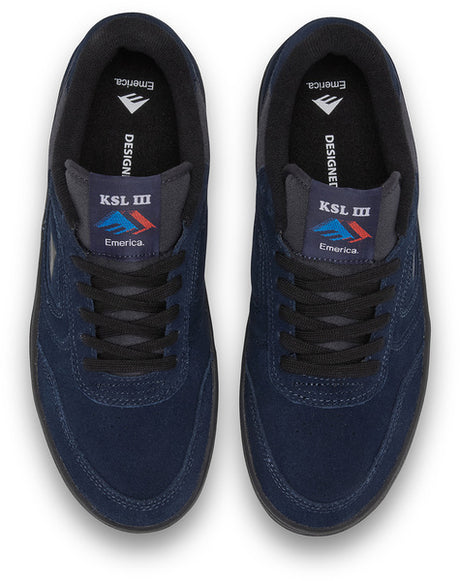 Chaussure de skate Emerica Ksl III Navy Black