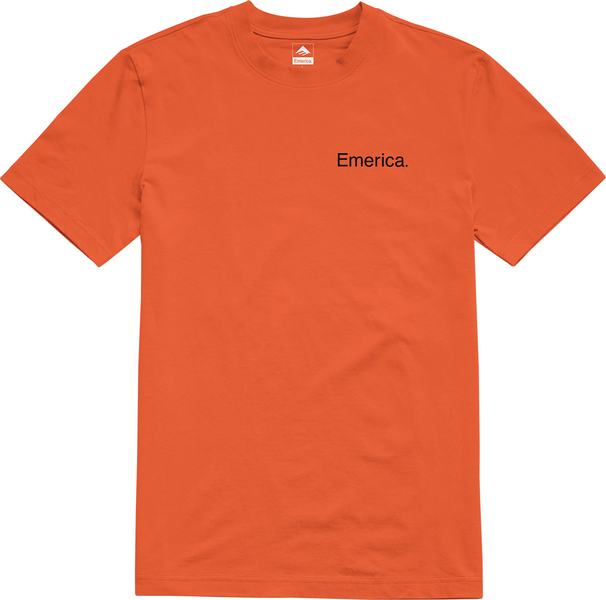 Emerica Pure Logo Ss Tee Orange Black