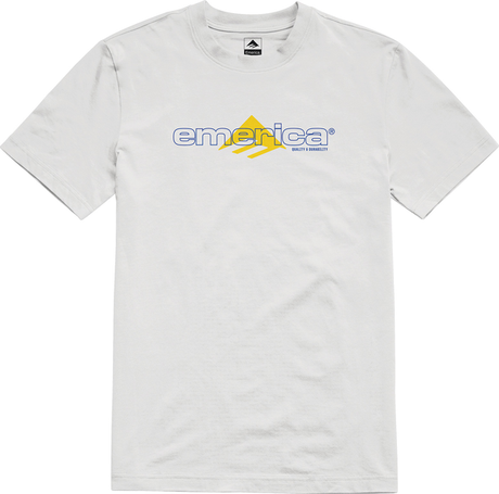 Emerica Trace Ss Tee White
