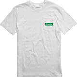 Emerica Pure Triangle Pocket Ss Tee White