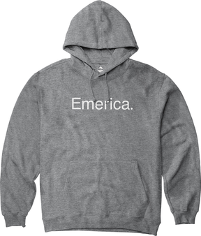 Emerica Pure Logo Hood Charcoal Heather