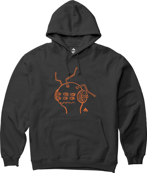 Emerica X Toy Machine Antenna Hoodie Black