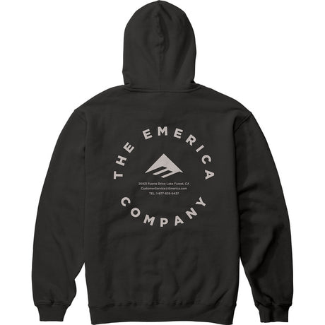 Emerica Logo Lockup Hoodie Black