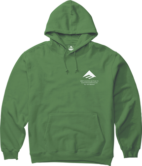 Emerica Logo Lockup Hoodie Hunter Green