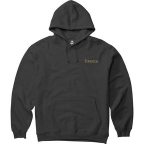 Emerica Lockup Hoodie Black Gold