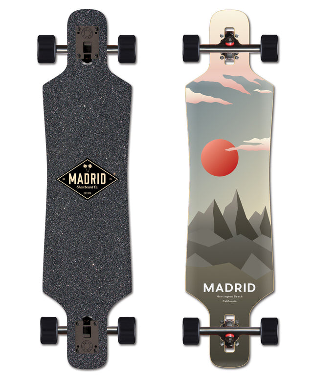 Madrid Spade Drop Through Luna 39” Longboard Complete