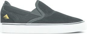 Emerica Wino G6 Slip On Youth Black White Gold