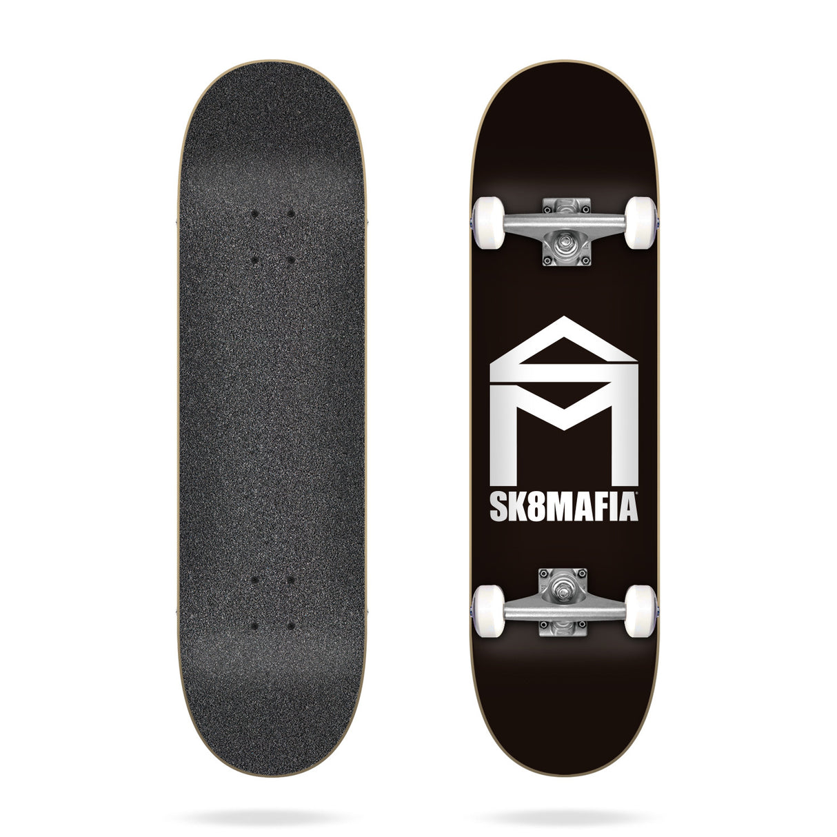 Sk8Mafia House Logo Black 7.75 Skateboard Complete